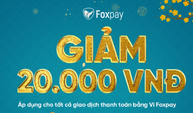 Xuân này mở Ví Foxpay: Mua sắm hết ý với ưu đãi lên tới 100.000 đồng